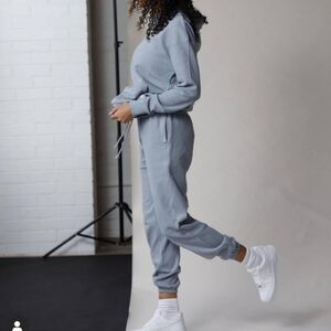 Azur Fit Blue Cloud Hoodie and Sweatpant Set